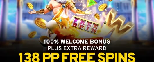 Bonus Selamat Datang 100% Ahli Baru promotional banner